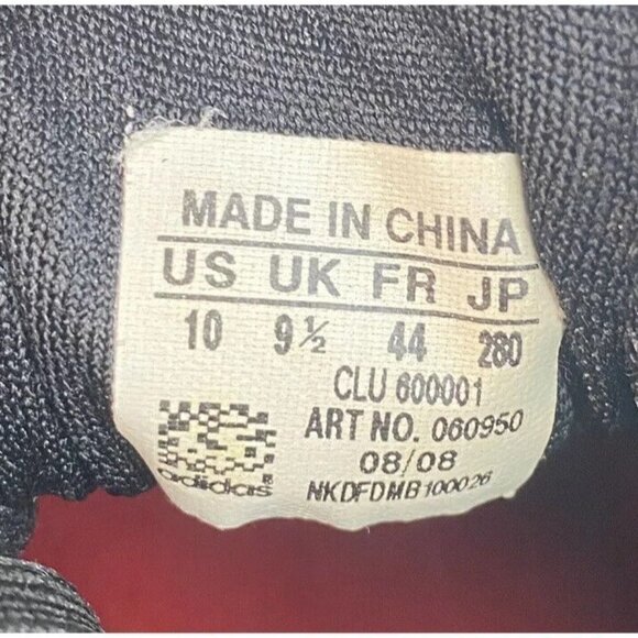 ADIDAS TS Creator T-Mac Tracy Mcgrady Black White Red Basketball Men Size 10 - Picture 6 of 12